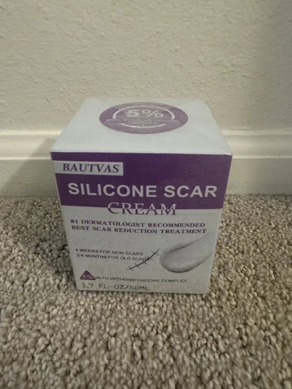 Silicone Scar Cream Removal Surgical Stretch Marks C-Section Keloid Injury Acne
